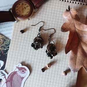 Furiosa fülbevaló  - ékszer - fülbevaló - lógó fülbevaló - Meska.hu