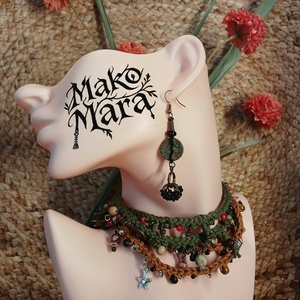 Cintra Sorcery  fülbevaló  - ékszer - fülbevaló - lógó fülbevaló - Meska.hu