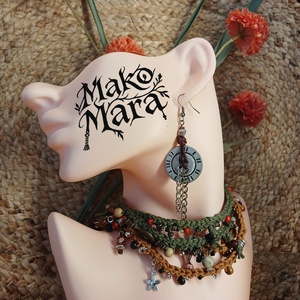 Mad Max Imperator fülbevaló  - ékszer - fülbevaló - lógó fülbevaló - Meska.hu