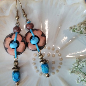 Metkayina Monday fülbevaló  - ékszer - fülbevaló - lógó fülbevaló - Meska.hu