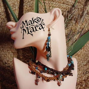 Metkayina Chief fülbevaló  - ékszer - fülbevaló - lógó fülbevaló - Meska.hu