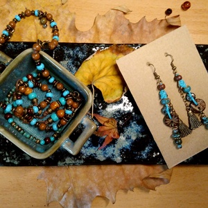 Metkayina Chief fülbevaló  - ékszer - fülbevaló - lógó fülbevaló - Meska.hu