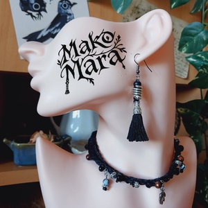 Funky Wednesday fülbevaló  - ékszer - fülbevaló - lógó fülbevaló - Meska.hu