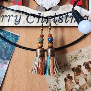 Kekunan Plains fülbevaló  - ékszer - fülbevaló - lógó fülbevaló - Meska.hu