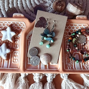 Metkayina Sea fülbevaló  - ékszer - fülbevaló - lógó fülbevaló - Meska.hu