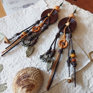 Olangi Tiretu szett, fülbevaló és karkötő - ékszer - ékszerszett - Meska.hu