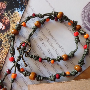 Kekunan Tiretu szett, fülbevaló és nyaklánc - ékszer - ékszerszett - Meska.hu