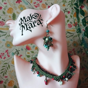 Tawkami Pebbles fülbevaló  - ékszer - fülbevaló - lógó fülbevaló - Meska.hu