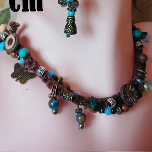 Tölgypajzsos szett - ékszer - ékszerszett - Meska.hu