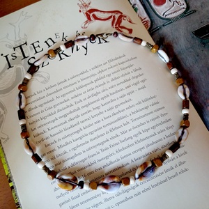 Navi Fisher unisex kagylós szett, nyaklánc és karkötő - ékszer - ékszerszett - Meska.hu