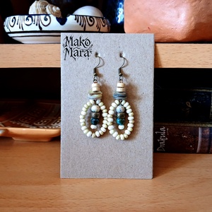 Wakanda Chic fülbevaló  - ékszer - fülbevaló - lógó fülbevaló - Meska.hu