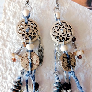 Metkayina Vines  fülbevaló  - ékszer - fülbevaló - lógó fülbevaló - Meska.hu