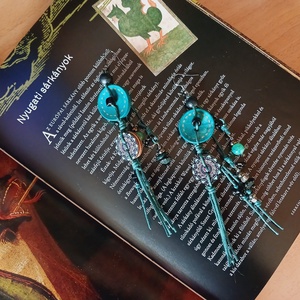 Omatikaya Jungle fülbevaló  - ékszer - fülbevaló - lógó fülbevaló - Meska.hu