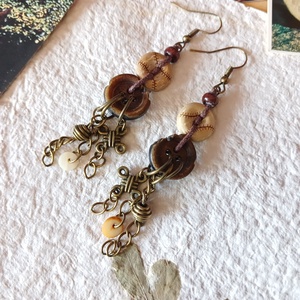 Mad Max Chains fülbevaló  - ékszer - fülbevaló - lógó fülbevaló - Meska.hu