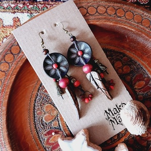 Mangkwan Claws fülbevaló  - ékszer - fülbevaló - lógó fülbevaló - Meska.hu