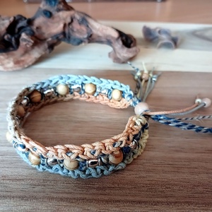 Metkayina Waves karkötő - ékszer - karkötő - fonott karkötő - Meska.hu