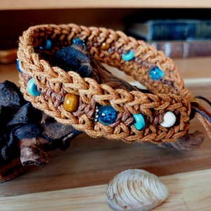 Metkayina Earth karkötő - ékszer - karkötő - fonott karkötő - Meska.hu