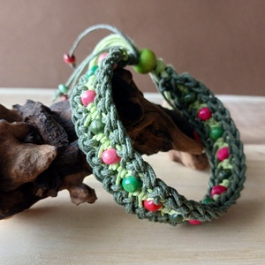 Tulip Cult karkötő - ékszer - karkötő - fonott karkötő - Meska.hu