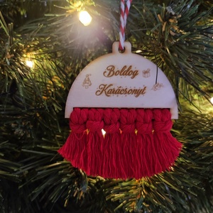 Karácsonyfa dísz kicsi - karácsony - karácsonyi lakásdekoráció - karácsonyfadíszek - Meska.hu