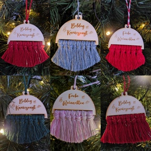 Karácsonyfa dísz kicsi - karácsony - karácsonyi lakásdekoráció - karácsonyfadíszek - Meska.hu