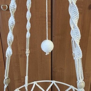 Makramé cicahinta, cicaágy - otthon & életmód - kisállatoknak - cicáknak & macskáknak - Meska.hu