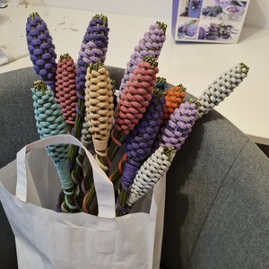 Levendula buzogány - otthon & életmód - dekoráció - virágdísz és tartó - csokor & virágdísz - Meska.hu