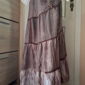 Spirál Szoknya, Ruha & Divat, Női ruha, Szoknya, , 100% pamut, puha anyagból, különleges szoknyát készítettem neked. Fazonját spirálisan szabtam,varrt..., MESKA