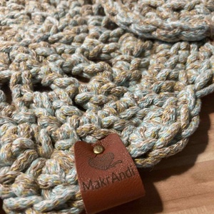 Horgolt terítő-alátét - karácsony - karácsonyi lakásdekoráció - karácsonyi lakásdíszek - Meska.hu