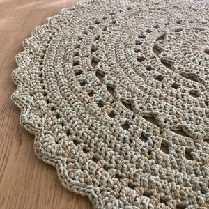 110 cm átmérőjű szőnyeg - Meska.hu