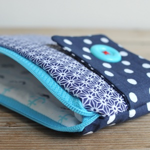 Textil tolltartó, telefontok - otthon & életmód - papír, írószer - tolltartó & ceruzatekercs - Meska.hu