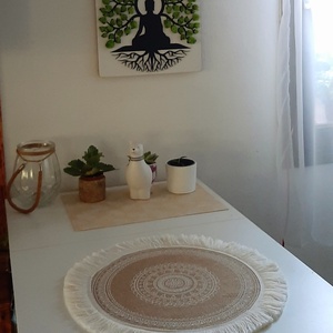 Életfa izlandi zuzmóval - otthon & életmód - dekoráció - spiritualitás - mandala - Meska.hu