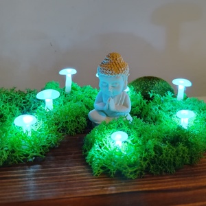 Buddha Csodalámpás  - karácsony - karácsonyi lakásdekoráció - ünnepi asztaldekoráció - Meska.hu