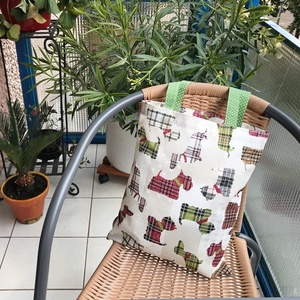 Westie Tacskó Skót Terrier Kutyás Szatyor - táska & tok - bevásárlás & shopper táska - shopper, textiltáska, szatyor - Meska.hu