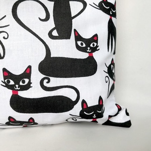Miau Cicás Szatyor Fehér - táska & tok - bevásárlás & shopper táska - shopper, textiltáska, szatyor - Meska.hu