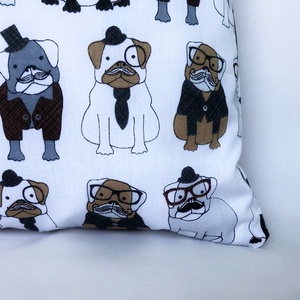 Angol Bulldog Kutyás Szatyor  - táska & tok - bevásárlás & shopper táska - shopper, textiltáska, szatyor - Meska.hu