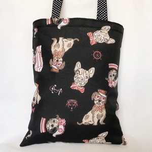 Matróz Kutyás Szatyor - táska & tok - bevásárlás & shopper táska - shopper, textiltáska, szatyor - Meska.hu