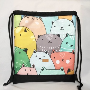 Cicás Vízlepergető Gym Bag Hátizsák  -  - Meska.hu