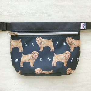 Shar Pei Kutya Mintás Vízálló Övtáska - táska & tok - övtáska - Meska.hu