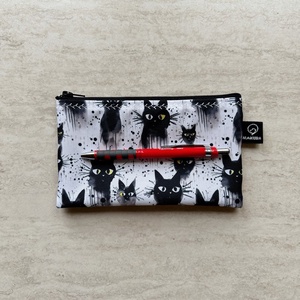 Vízálló Neszesszer Fekete Macska - táska & tok - neszesszer - Meska.hu