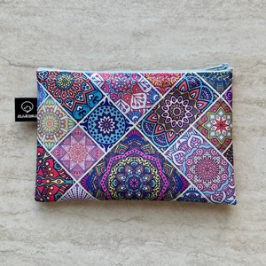 Mandala Csempe Mintás Vízálló Neszesszer - táska & tok - neszesszer - Meska.hu