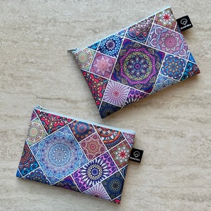 Mandala Csempe Mintás Vízálló Neszesszer - táska & tok - neszesszer - Meska.hu