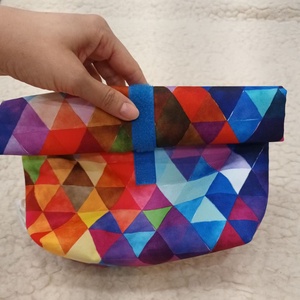 Színes Háromszögek Szett - táska & tok - neszesszer - Meska.hu