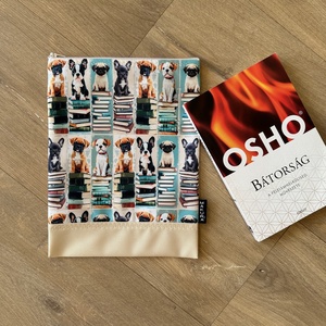 Cipzáras Könyvtok Neszesszer Könyves Kutyás, Könyv & Zene, Könyvtok, Varrás, MESKA