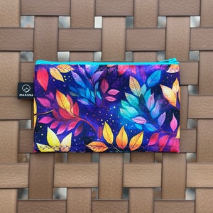 Vízálló Neszesszer Színes Levelek - táska & tok - neszesszer - Meska.hu