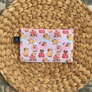 Vízálló Neszesszer Rózsaszín Kapibarák - táska & tok - neszesszer - Meska.hu