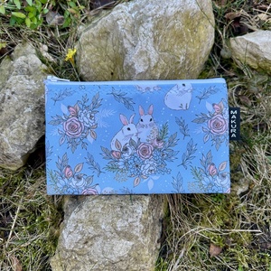 Vízálló Neszesszer Kék Nyuszis - Meska.hu