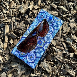 Szemüvegtok Kék Csempe Minta - táska & tok - pénztárca & más tok - szemüvegtok - Meska.hu