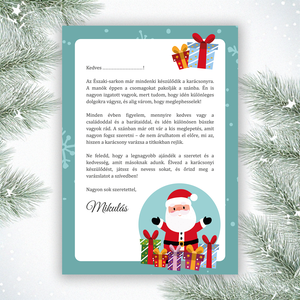 Nyomtatható levél és oklevél a Mikulástól (digitális termék), Karácsony, Mikulás, Mikulás ajándékok, , MESKA