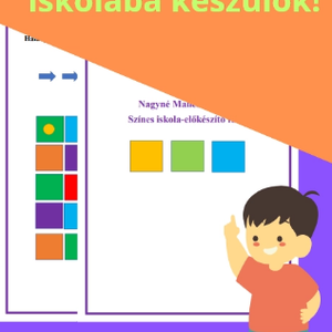 Színes iskola-előkészítő füzet, Könyv & Zene, Könyv, , MESKA