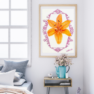 SZENVEDÉLY akvarell print, nyomat - otthon & életmód - dekoráció - kép & falikép - kép & falikép - Meska.hu